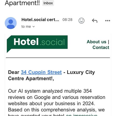 34 Cuppin Street - Luxury City Centre Apartment! Chester Exteriér fotografie